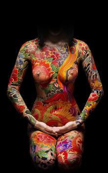 Интимная татуировка фото