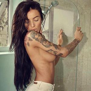 тату модель Andrea Georgiou