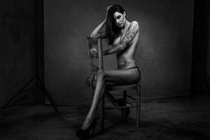 тату модель Cloe Raven