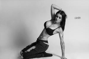 тату модель Cloe Raven