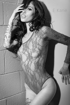 тату модель Karla Blackburn