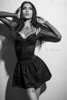 тату модель Karla Blackburn