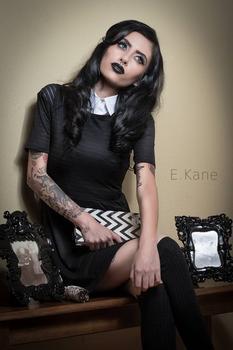 тату модель Karla Blackburn