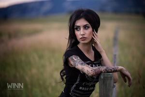 тату модель Karla Blackburn