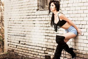 тату модель Karla Blackburn