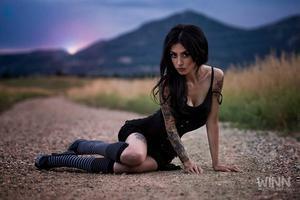 тату модель Karla Blackburn