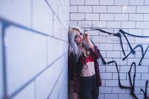 тату модель Riley Alessandra