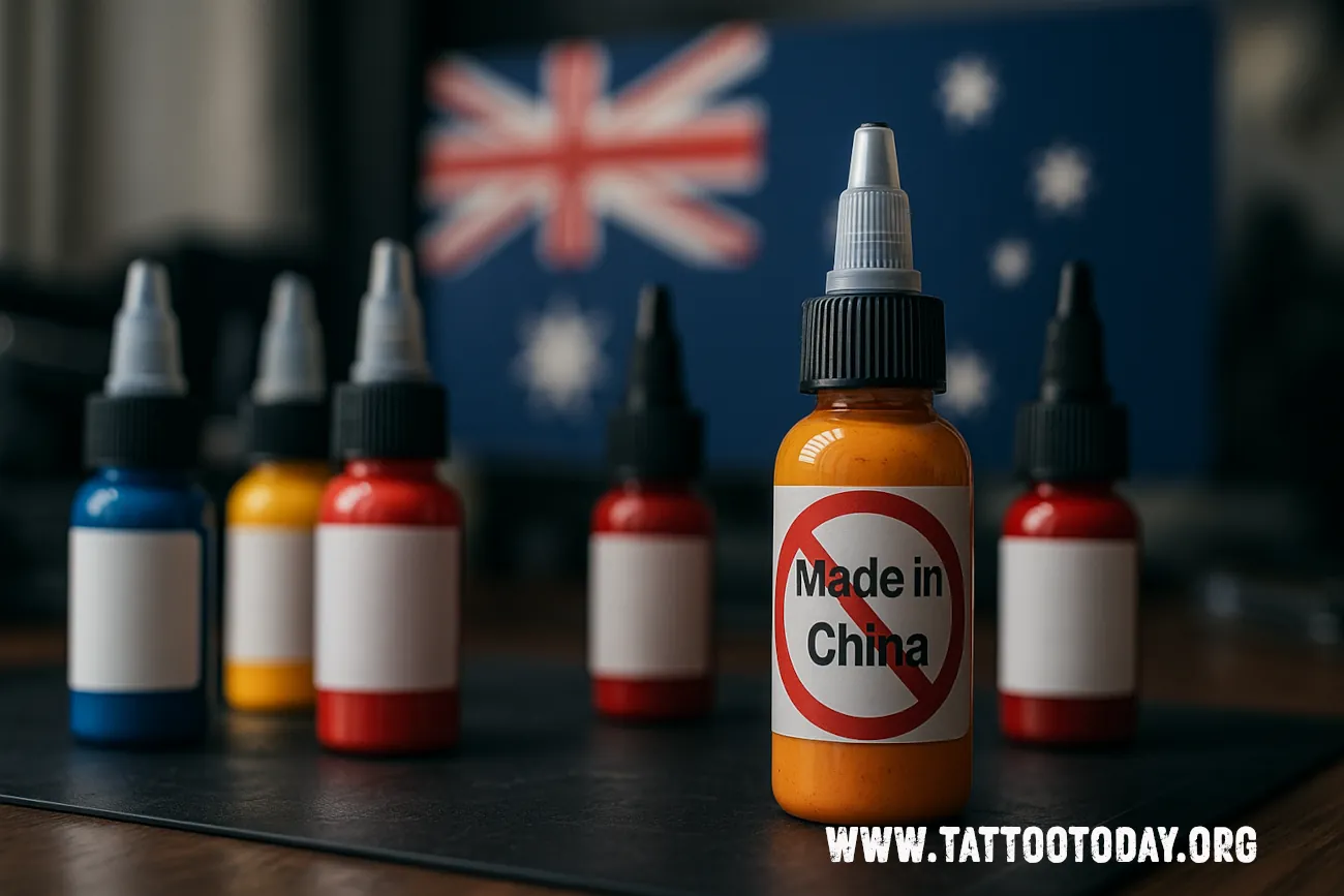 В Австралии запретили импорт дешёвых китайских тату-пигментов