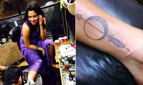 Тату индийские девушка