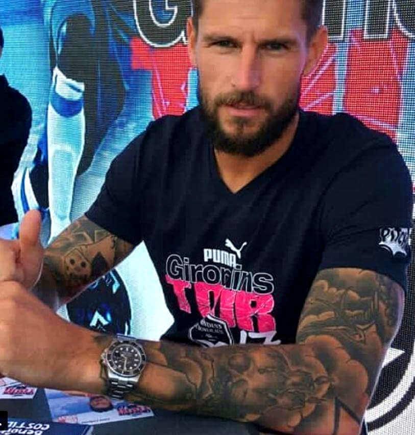 Тату Бенуа Костиль 