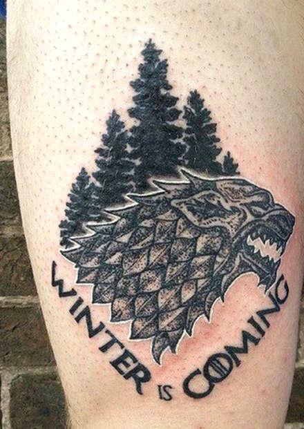 Тату «Игра престолов» 7 сезона