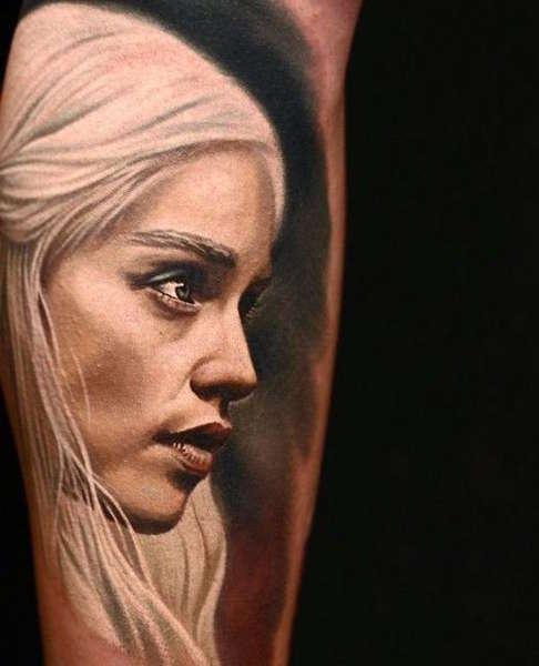 Тату Игры престолов к седьмому сезону