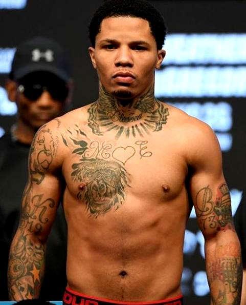 Тату спортивные - бокс Джервонта Дэвис по прозвищу «Танк»