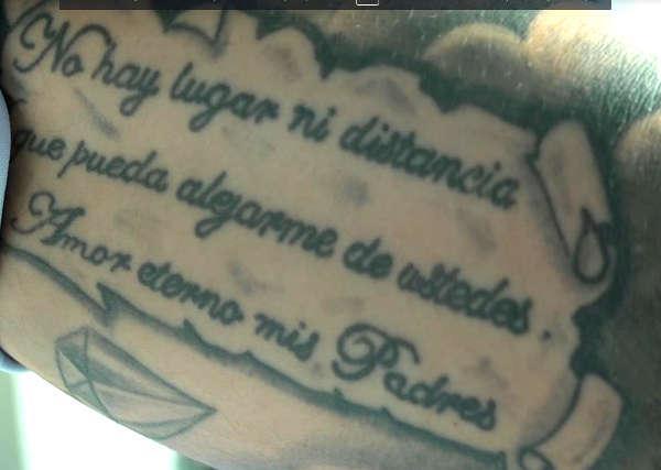 Тату Леандро Паредес