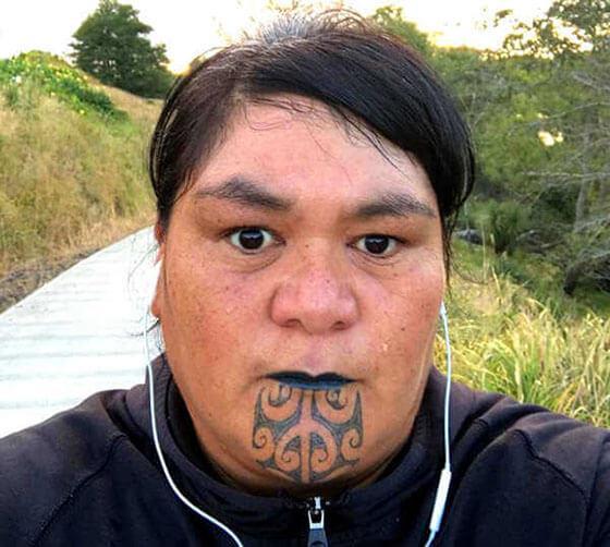 Наная Махута моко маори тату