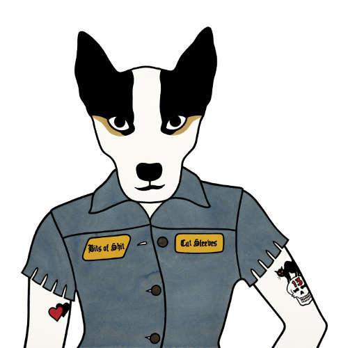 Иллюстрации антропоморфных животных с тату