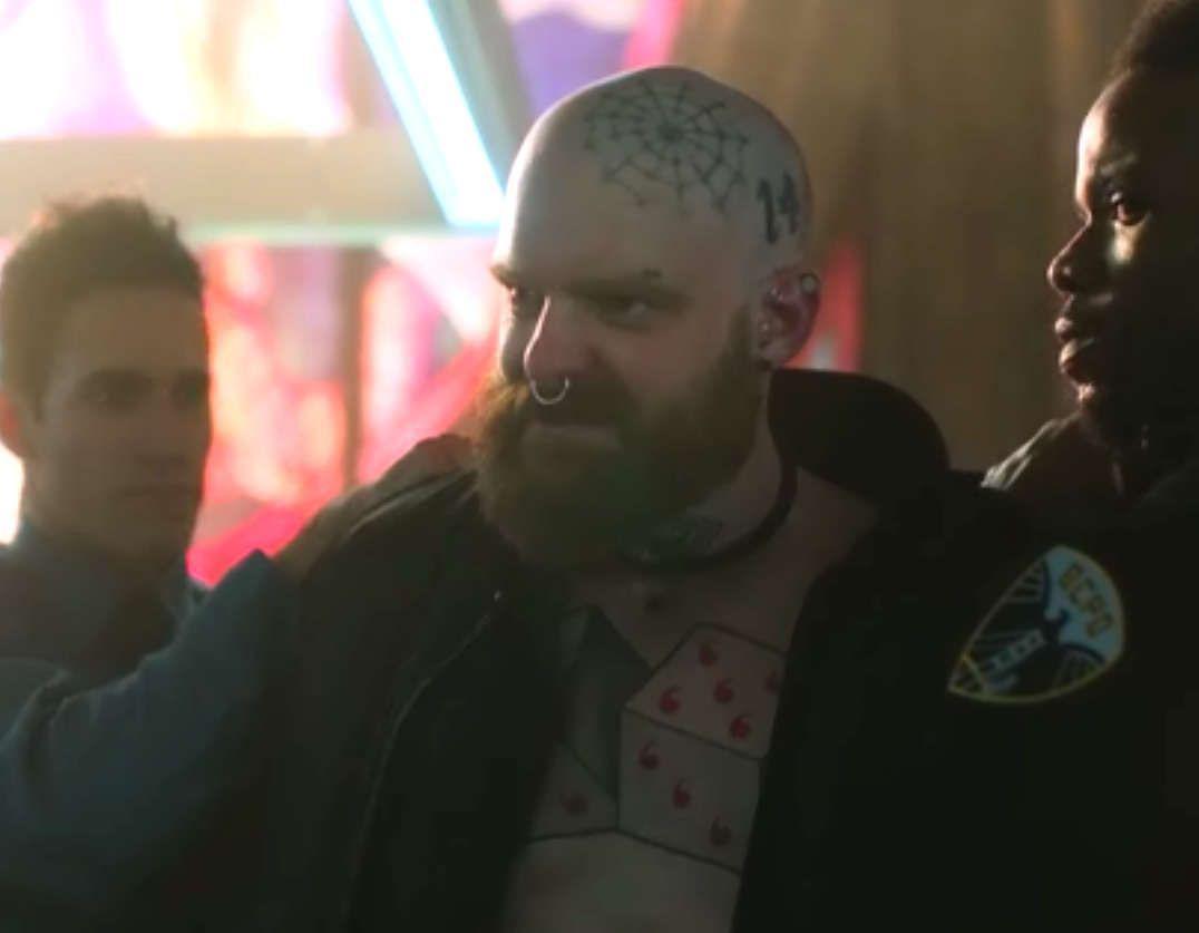 Тату готика Altered Carbon