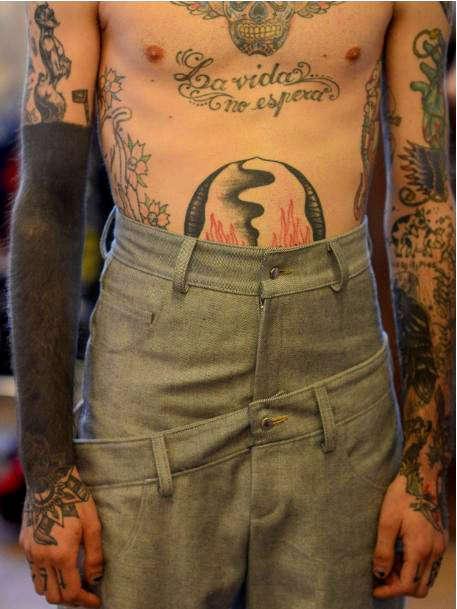 Татуировки, мода, дизайнер