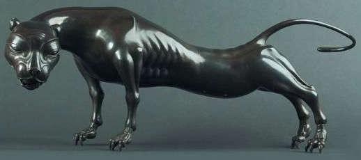 Тату эскиз барс Скифии южной