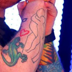 Эд Ширан тату