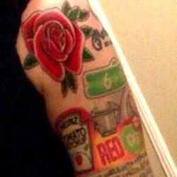 Эд Ширан тату