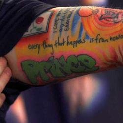 Эд Ширан тату