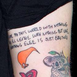 Эд Ширан тату