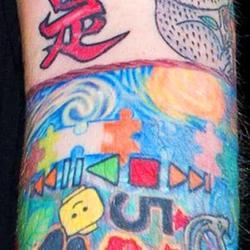 Эд Ширан тату