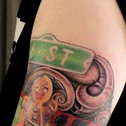 Эд Ширан тату