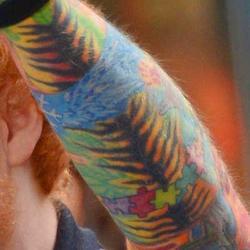 Эд Ширан тату