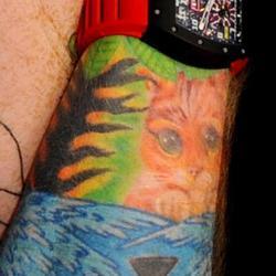 Эд Ширан тату