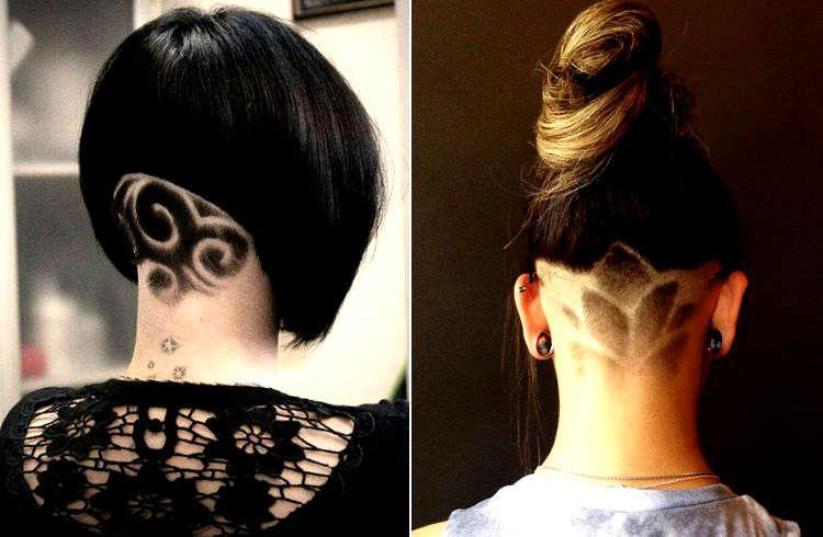 Тату причёски 