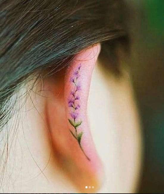 Новый тренд татуировки Helix