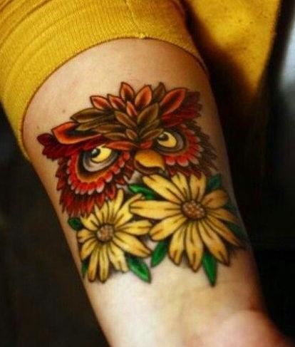 Тату кельтские женские