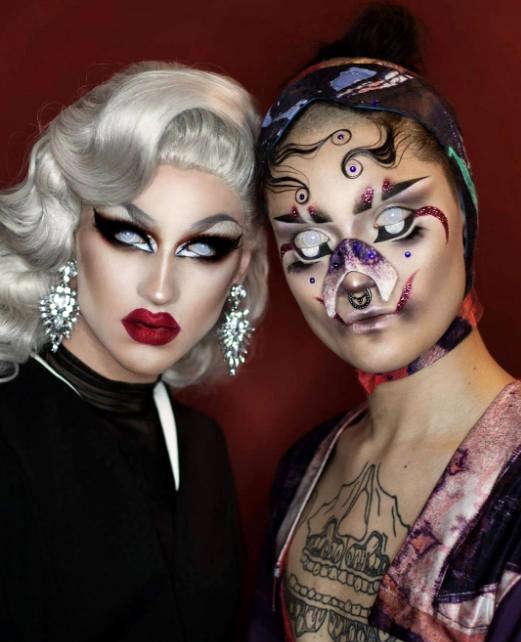 Модель Хангри тату, бодмод, пирсинг