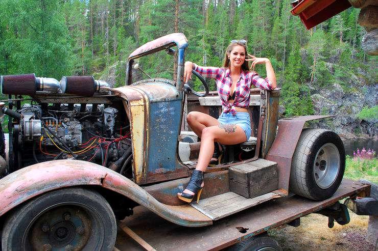 Модель Лаура Фитцек 