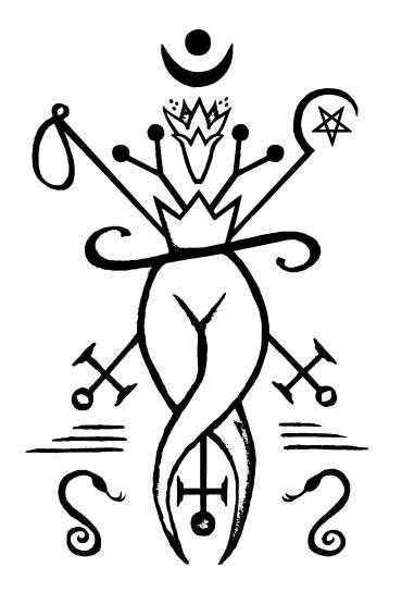 Тату магические эскиз мандрагора