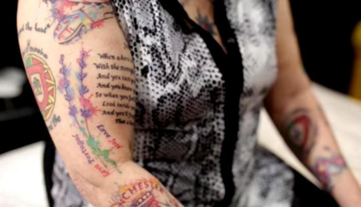 Тату надписи о Моуринью по £60