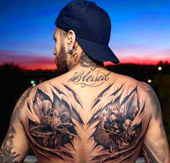 Неймар спина