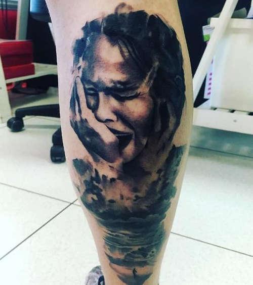 Тату портрет 