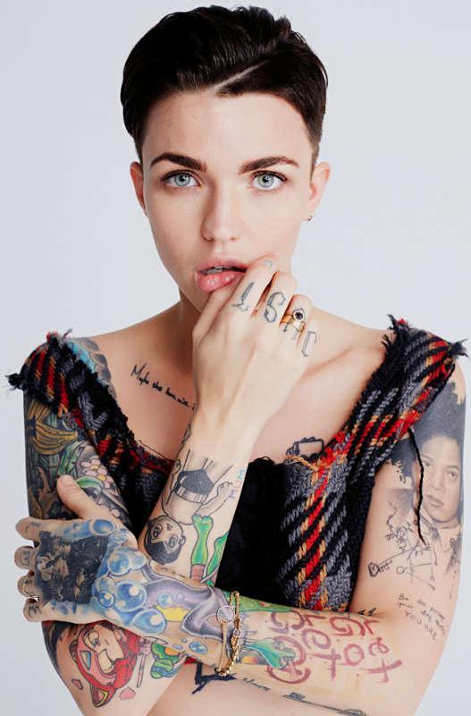 Тату Руби Роуз