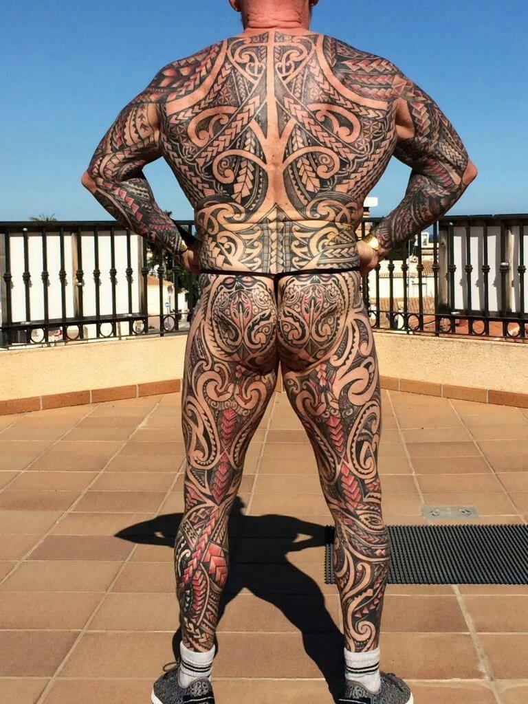 59 летний британец сделал тату на все тело