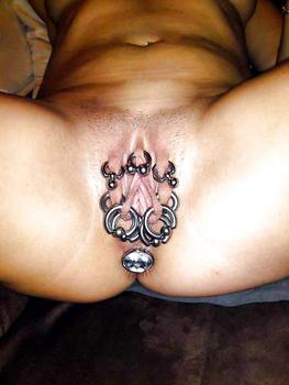 Интимный пирсинг фото