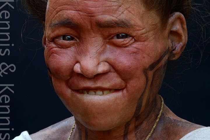 Женщина эпохи неолита Лизар.