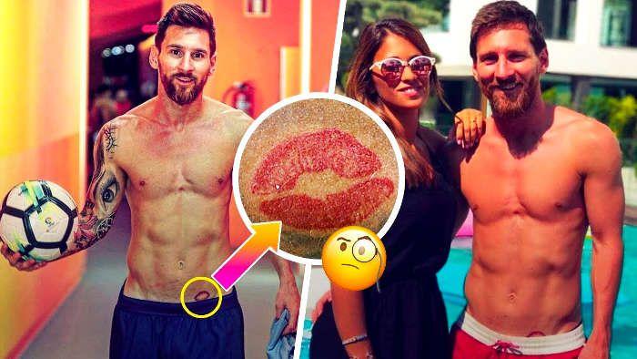 Интимная тату Месси