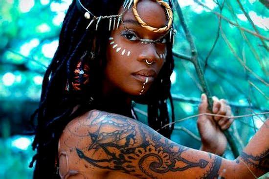 Основные особенности африканской культуры татуировки