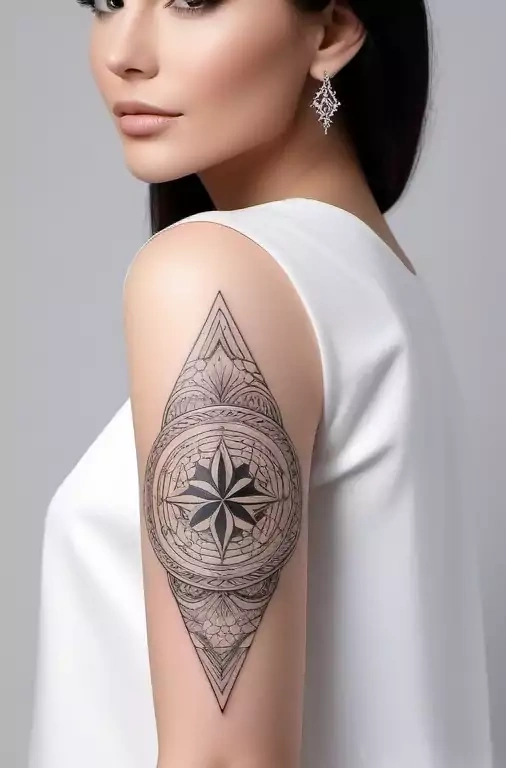 Татуировка Средневековый Крест