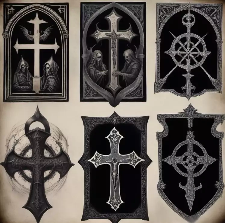 Эскизы Крестов 