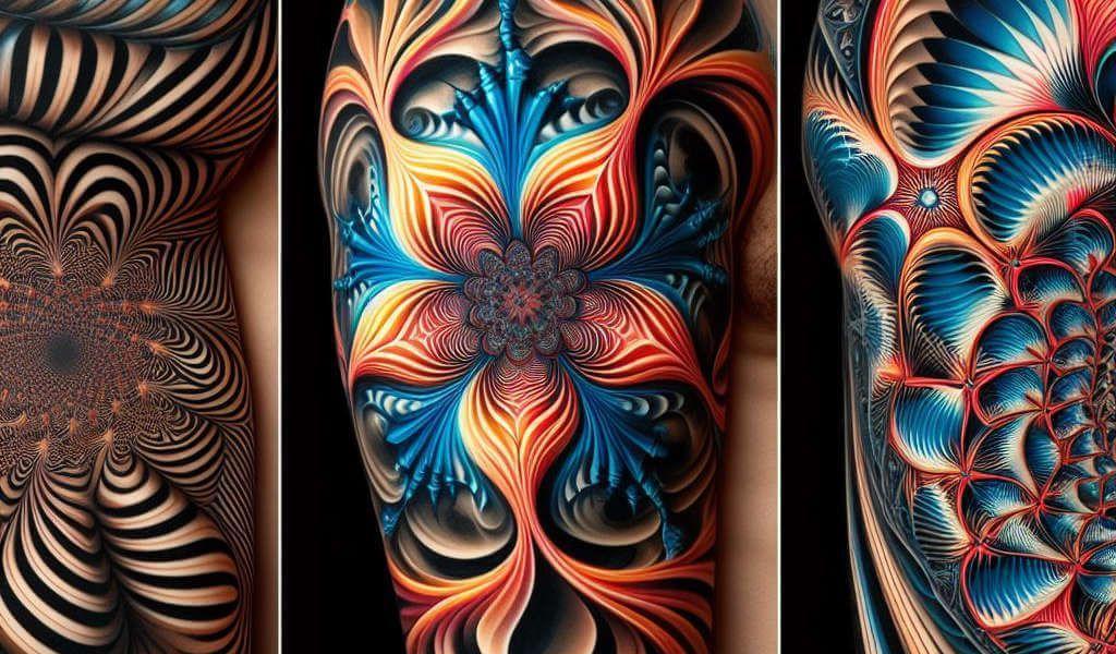 Гиперболические татуировки: эстетика бескрайней красоты