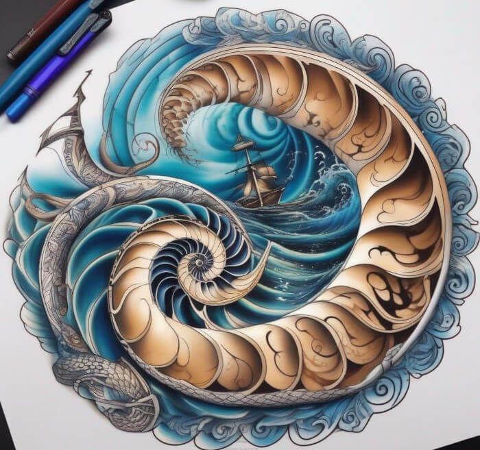 Морские тату
